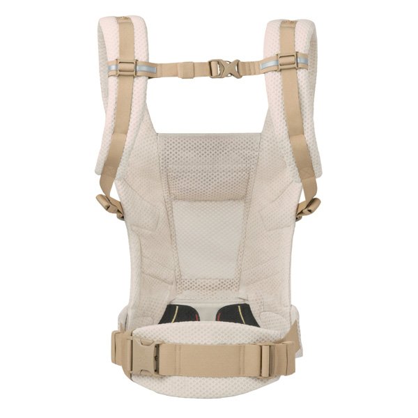 画像5: ErgoBabyCarrier アダプト ソフトフレックス SG ナチュラルベージュ  専用カバーセット（本体SG＋専用カバー/ラインドットピンク） (5)