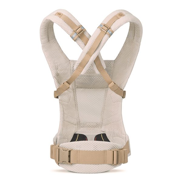 画像6: ErgoBabyCarrier アダプト ソフトフレックス SG ナチュラルベージュ  専用カバーセット（本体SG＋専用カバー/ラインドットピンク） (6)
