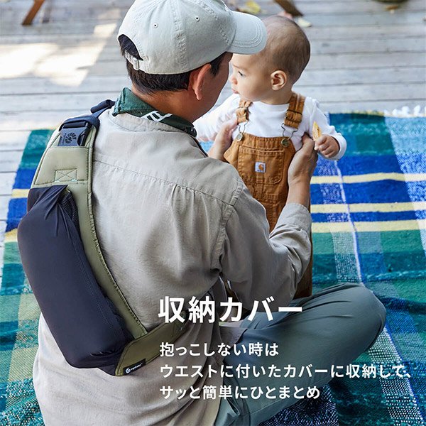 画像6: ErgobabyCarrier エルゴ アウェイ／オリーブグリーン【エルゴベビー AWAY】 (6)