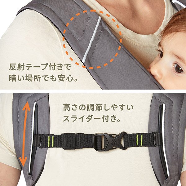 画像10: ErgobabyCarrier エルゴ アウェイ／オリーブグリーン【エルゴベビー AWAY】 (10)