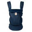 画像3: ErgoBabyCarrier オムニ ドリーム ミッドナイトブルー 専用カバー付き3点セット（本体SG＋専用カバー＋よだれパッド／スターダスト ネイビー） (3)