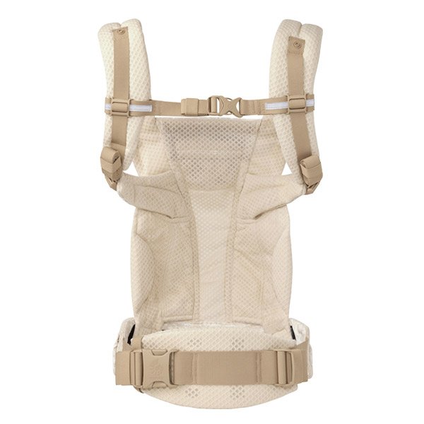 画像4: ErgoBabyCarrier オムニ ブリーズ クリームフラワーレース 専用カバーセット(本体SG+専用カバー/ダブルガーゼ アイボリー) (4)