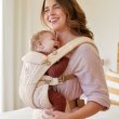 画像11: ErgoBabyCarrier オムニ ブリーズ クリームフラワーレース 専用カバーセット（本体SG＋専用カバー／ダブルガーゼ アイボリー） (11)