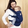 画像12: ErgoBabyCarrier オムニ ブリーズ ミッドナイトブルー 専用カバー付き3点セット（本体SG＋専用カバー＋よだれパッド／ネイビーストライプ） (12)