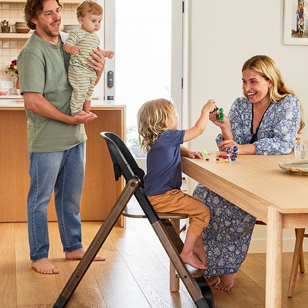 画像23: ErgoBaby EVOLVE エルゴベビー エボルブ ハイチェア ダークウッド (23)