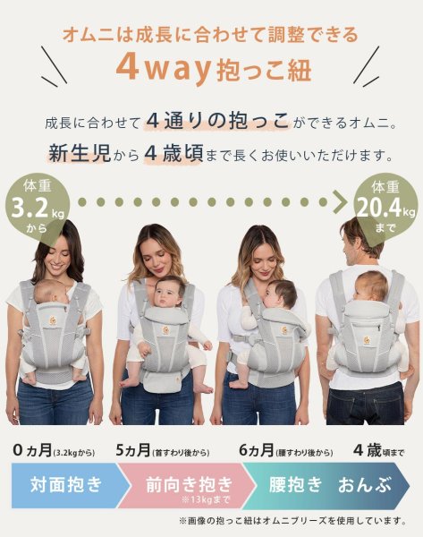 画像11: ErgoBabyCarrier オムニ ドリーム SG ソフトオリーブ【エルゴベビー OMNI Dream】 (11)