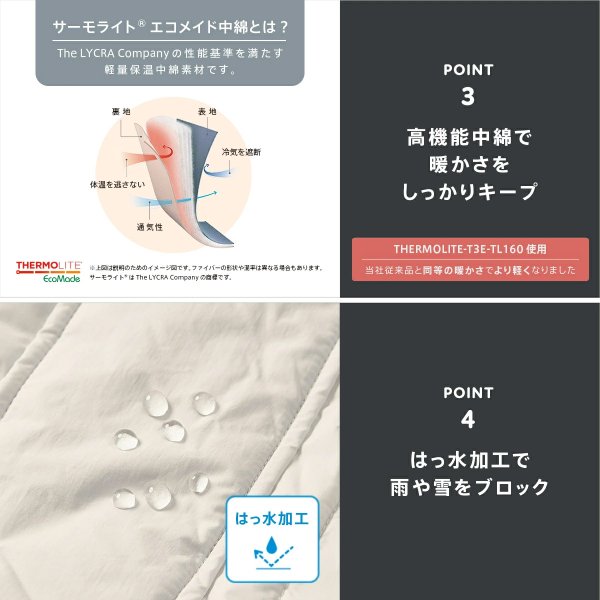 画像4: 【2025年モデル】WILD THINGS × BabyHopper(ワイルドシングス×ベビーホッパー) モンスターパーカー防寒ケープ / チャコール (4)