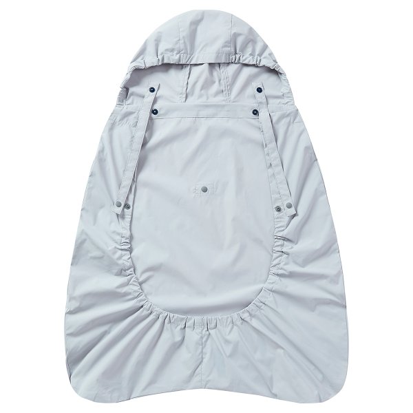 画像4: WILD THINGS × BabyHopper（ワイルドシングス×ベビーホッパー） 2WAY UVケープ /  ミストグレー (4)