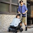 画像12: WILD THINGS × BabyHopper（ワイルドシングス×ベビーホッパー） 2WAY UVケープ /  ミストグレー (12)
