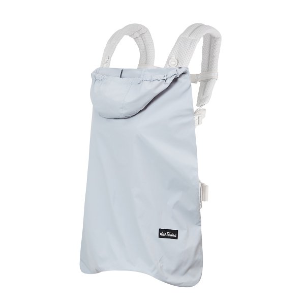 画像2: WILD THINGS × BabyHopper（ワイルドシングス×ベビーホッパー） 2WAY UVケープ /  ミストグレー (2)