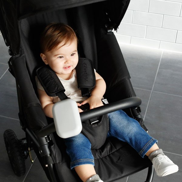 画像13: BabyHopper ベビーカー&ベビーキャリア用ポータブル扇風機 / ダークグレー (13)