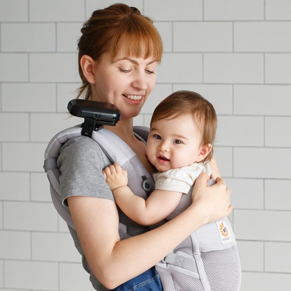 画像12: BabyHopper ベビーカー&ベビーキャリア用ポータブル扇風機 / ダークグレー (12)