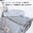 画像5: エルゴベビーキャリア オムニ専用カバー  /  リバティ柄 カペル ピンク (5)