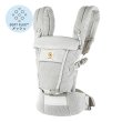 画像2: ErgoBabyCarrier アダプト ソフトフレックス SG パールグレー  専用カバー付き3点セット（本体SG＋専用カバー＋よだれパッド/ジョセフィンズガーデン アイボリー） (2)