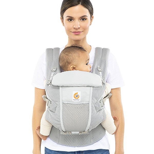 画像6: ErgobabyCarrier エルゴ アダプト ソフトフレックス SG/パールグレー【エルゴベビー ADAPT SoftFlex】 (6)