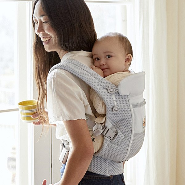 画像8: ErgobabyCarrier エルゴ アダプト ソフトフレックス SG/パールグレー【エルゴベビー ADAPT SoftFlex】 (8)