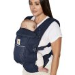 画像11: ErgoBabyCarrier アダプト ソフトフレックス SG ミッドナイトブルー  専用カバー付き3点セット（本体SG＋専用カバー＋よだれパッド/スターダストネイビー） (11)