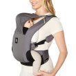 画像9: ErgobabyCarrier エルゴ アウェイ グラファイトグレー よだれパッドセット（本体SG＋よだれパッド／ブラックストライプ） (9)