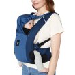 画像9: ErgobabyCarrier エルゴ アウェイ ミッドナイトブルー よだれパッドセット（本体SG＋よだれパッド／ネイビーストライプ） (9)