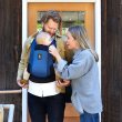 画像12: ErgobabyCarrier エルゴ アウェイ ミッドナイトブルー よだれパッドセット（本体SG＋よだれパッド／スターダストダークネイビー） (12)