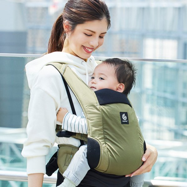 画像21: ErgobabyCarrier エルゴ アウェイ／オリーブグリーン【エルゴベビー AWAY】 (21)