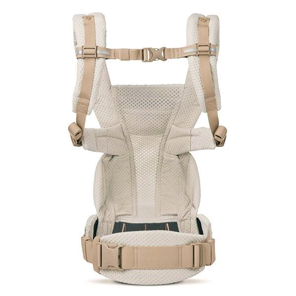 画像5: ErgoBabyCarrier オムニ ブリーズ ナチュラルベージュ 専用カバーセット(本体SG+専用カバー/ラインドットピンク) (5)