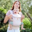 画像13: ErgoBabyCarrier オムニ ブリーズ ナチュラルベージュ 専用カバーセット（本体SG＋専用カバー／ラインドットピンク） (13)