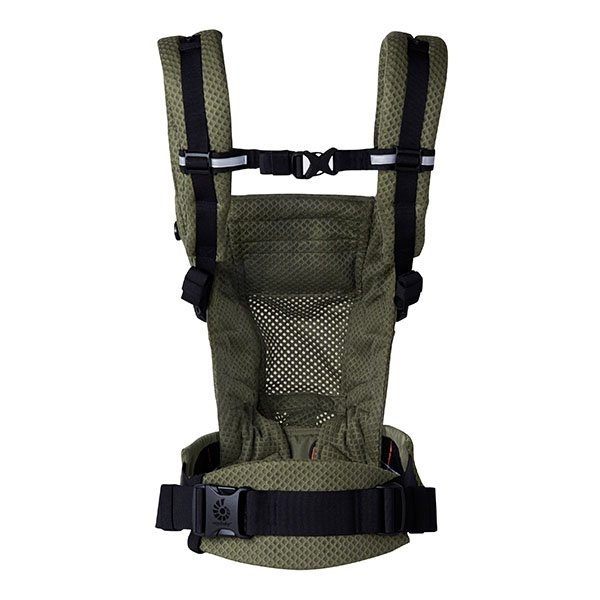 画像4: ErgoBabyCarrier アダプト ソフトフレックス SG オリーブグリーン  専用カバーセット（本体SG＋専用カバー/スターダストブラック） (4)
