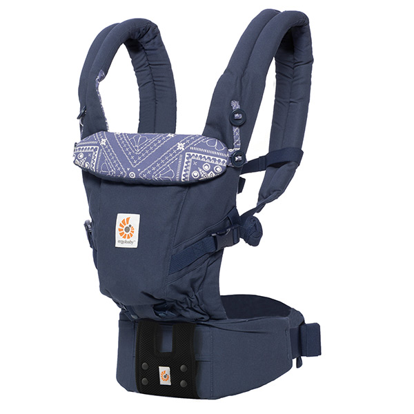 ERGObabyエルゴベビー アダプト ネイビーバンダナ