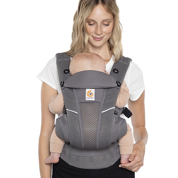 エルゴベビー最新シリーズ 】ErgoBabyCarrier オムニ ブリーズ SG グラファイトグレー【OMNI Breeze】