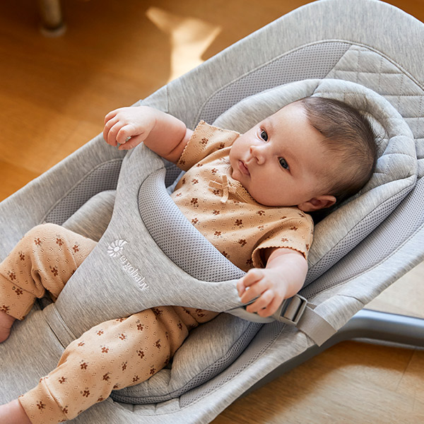 ErgoBaby EVOLVE エボルブ バウンサー ライトグレー