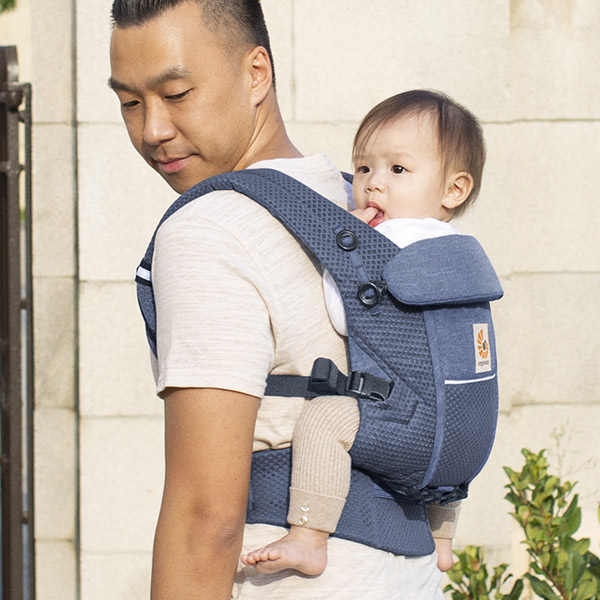 ErgoBabyCarrier アダプト ソフトフレックス / へザードデニムブルー