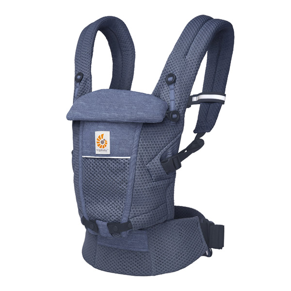 ErgoBabyCarrier アダプト ソフトフレックス SG ヘザードデニムブルー