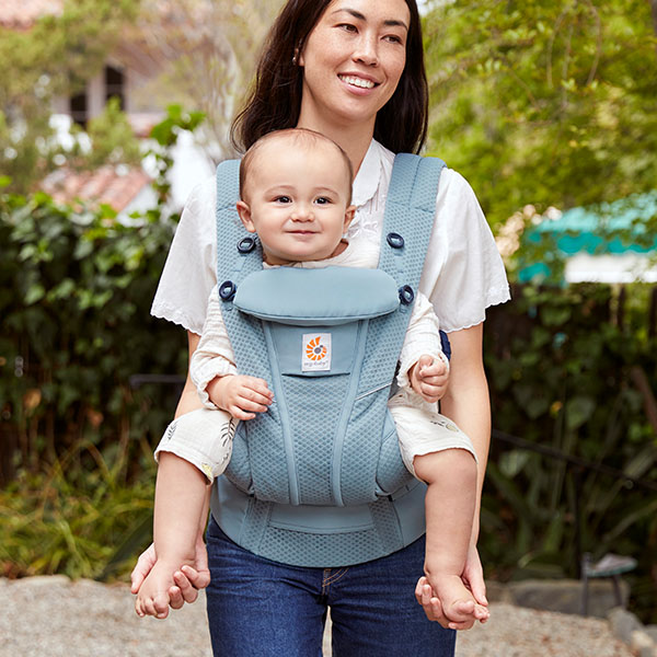 ErgoBabyCarrier オムニ ブリーズ SG スレートブルー【エルゴベビー最新シリーズ OMNI Breeze】