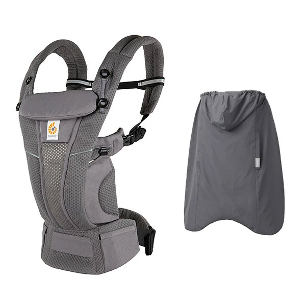 ErgoBabyCarrier OMNI breeze オムニ ブリーズ SG グラファイトグレーオールシーズン2点セット