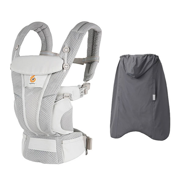 ErgoBabyCarrier OMNI breeze オムニ ブリーズ SG パールグレー/オールシーズン2点セット